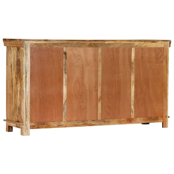 vidaXL Skänk med 4 lådor 160x40x85 cm massivt mangoträ
