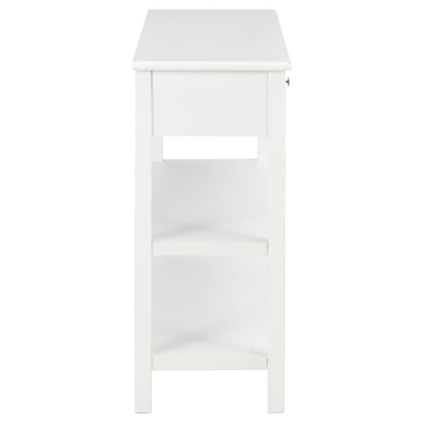 vidaXL Skänk vit 110x35x80 cm MDF