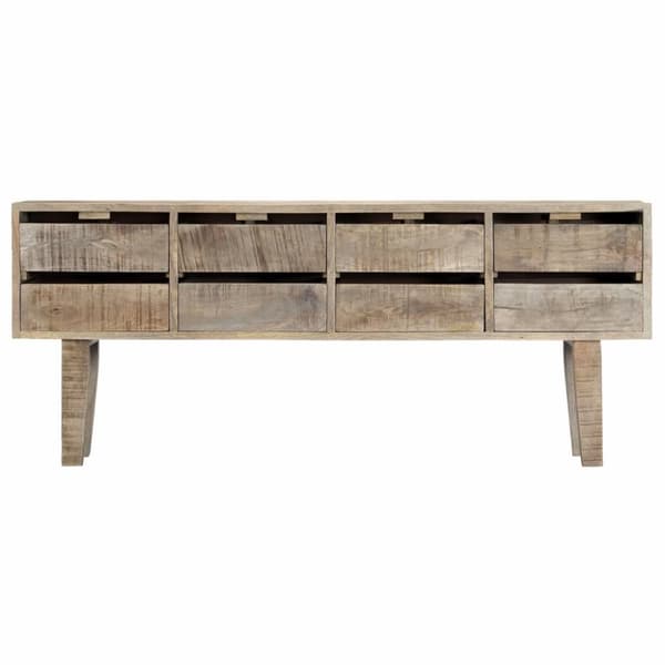 vidaXL Skänk 140x30x60 cm massivt mangoträ
