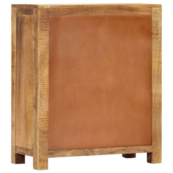 vidaXL skænk 65x30x75 cm massivt ru mangotræ
