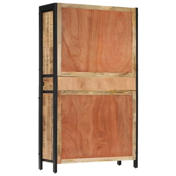 vidaXL Highboard 100x40x175 cm heltre mango