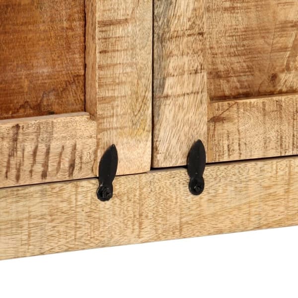 vidaXL Highboard 100x40x175 cm heltre mango