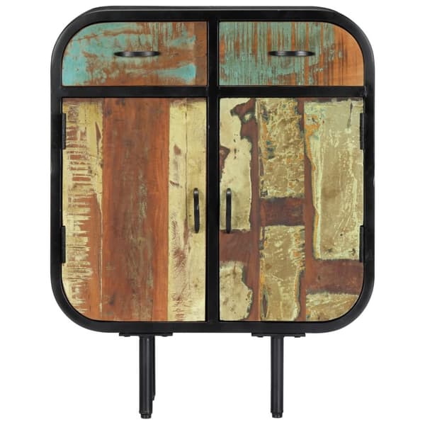 vidaXL Skjenk 60x30x75 cm gjenvunnet heltre