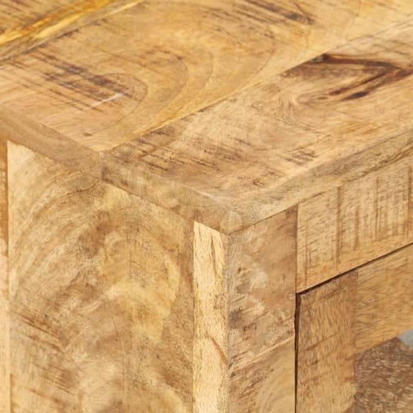 vidaXL Sängbord 40x30x50 cm massivt mangoträ
