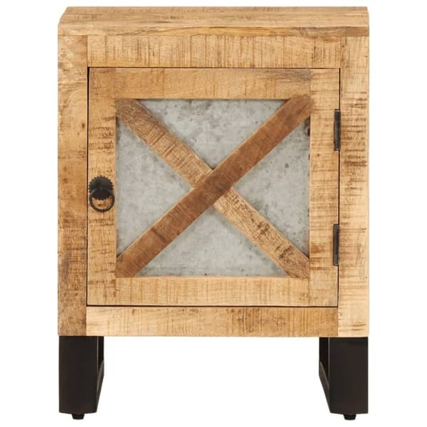 vidaXL Sängbord 40x30x50 cm massivt mangoträ
