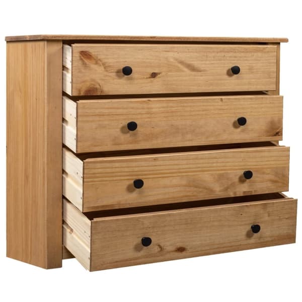 vidaXL Sideskap 80x40x73 cm furu Panama Range