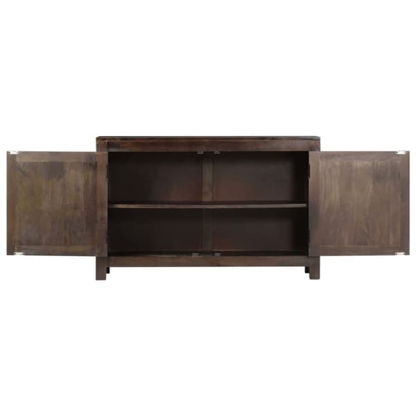 vidaXL Skjenk med utskåret design 110x35x70 cm heltre mango