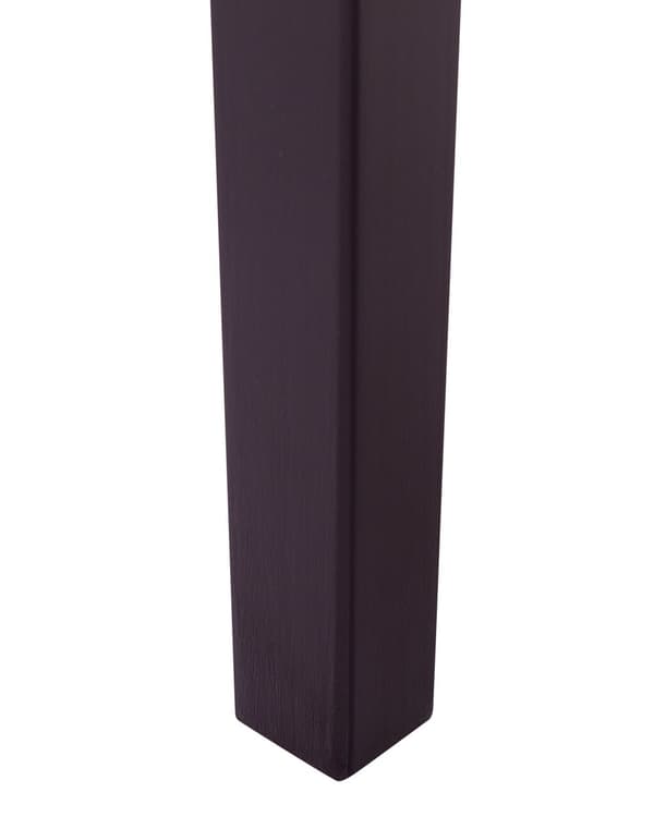 Nattduksbord Mörk trä med Blommigt Mönster 1 Låda Tillverkat Trä Modern Design