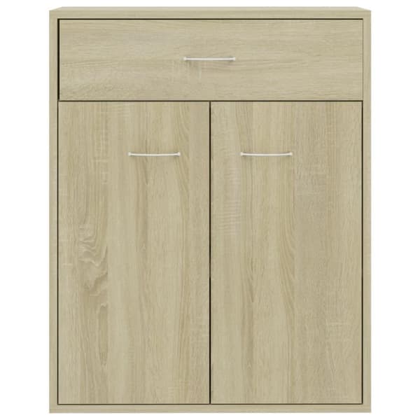 vidaXL Senkki Sonoma-tammi 60x30x75 cm tekninen puu