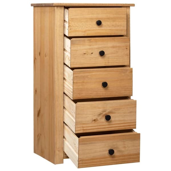 vidaXL Skjenk 46x40x89 cm furu Panama Range