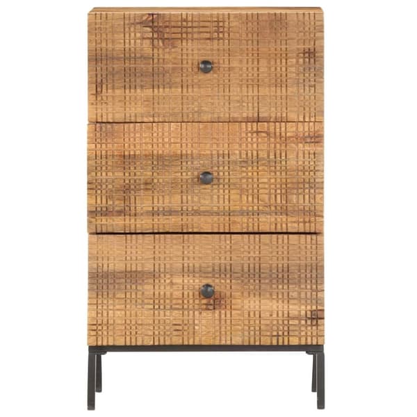 vidaXL skænk 45x30x75 cm massivt mangotræ