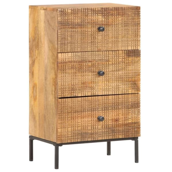 vidaXL skænk 45x30x75 cm massivt mangotræ