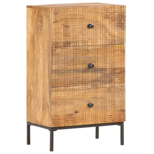vidaXL skænk 45x30x75 cm massivt mangotræ