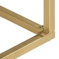 Miniatyrbilde 5 av 10: vidaXL Konsollbord svart og gull 90x30x75 cm heltre mango