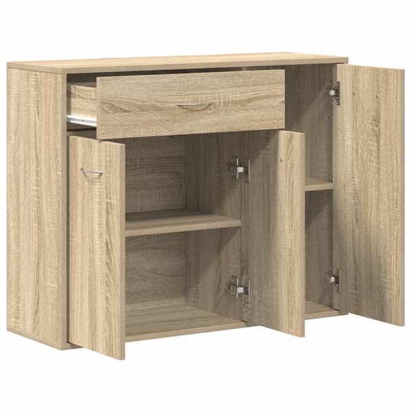 vidaXL Senkki Sonoma-tammi 88x30x70 cm lastulevy
