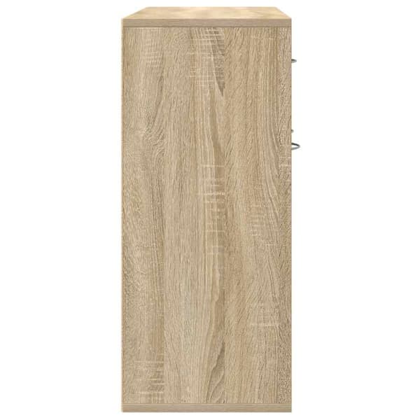 vidaXL Senkki Sonoma-tammi 88x30x70 cm lastulevy