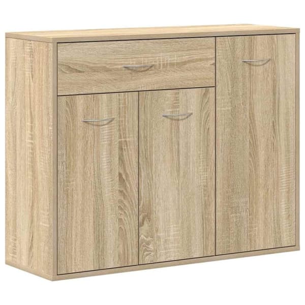 vidaXL Senkki Sonoma-tammi 88x30x70 cm lastulevy