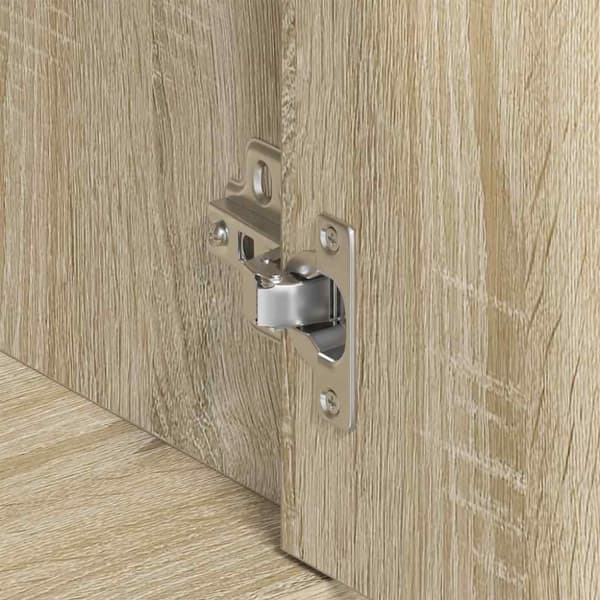 vidaXL Skjenk sonoma eik 88x30x70 cm sponplate
