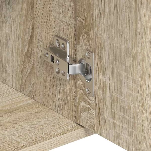 vidaXL Skjenk sonoma eik 88x30x70 cm sponplate