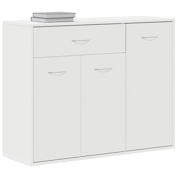 vidaXL Skjenk hvit 88x30x70 cm sponplate