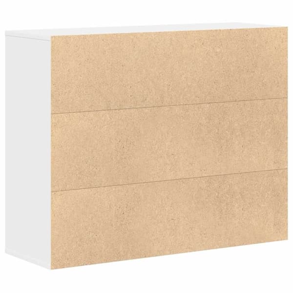 vidaXL Skjenk hvit 88x30x70 cm sponplate