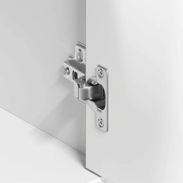 vidaXL Skjenk hvit 88x30x70 cm sponplate