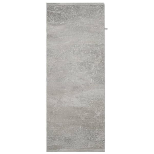 vidaXL Skjenk betonggrå 60x30x75 cm konstruert tre
