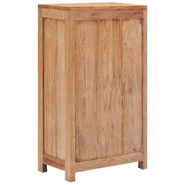 vidaXL Skänk 50x30x90 cm massiv teak