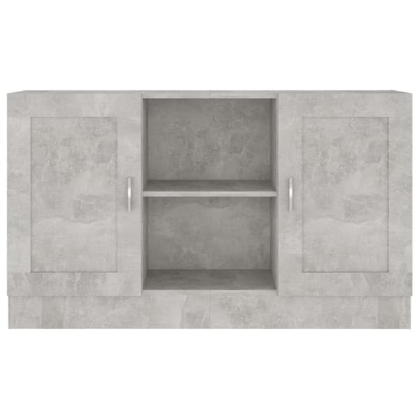 vidaXL Senkki betoninharmaa 120x30,5x70 cm tekninen puu
