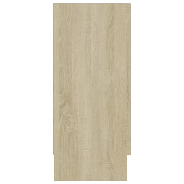 vidaXL Skjenk sonoma eik 120x30,5x70 cm konstruert tre