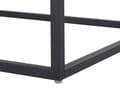Miniatyrbillede 9 af 10: Kommode Skuffe Skab Lyst Træ MDF og Lysegrå Betoneffekt med Sort Mat Pulverlakeret Metalben 52 x 41 x 106 cm Opbevaringsplads Stue og Værelse