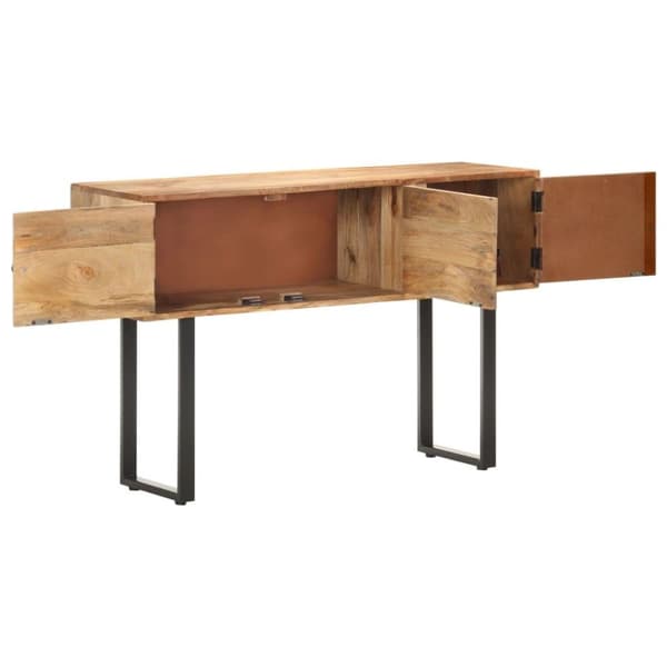 vidaXL skænk 116x35x75 cm massivt mangotræ