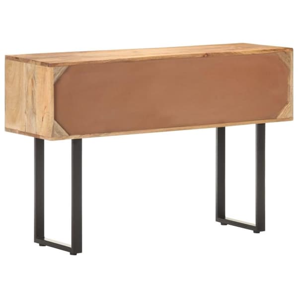 vidaXL skænk 116x35x75 cm massivt mangotræ