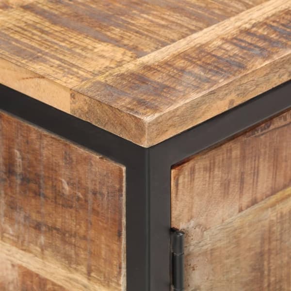 vidaXL Senkki 85x30x80 cm karkea mangopuu