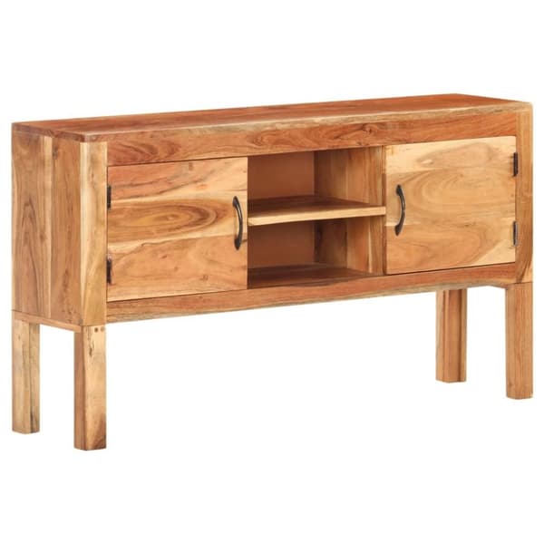 vidaXL skænk 116x30x66 cm massivt akacietræ