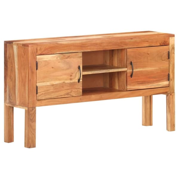 vidaXL skænk 116x30x66 cm massivt akacietræ