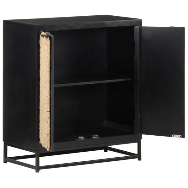 vidaXL Skänk 60x35x70 cm massivt mangoträ
