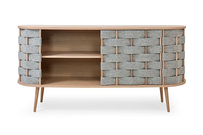 Feltan Sideboard 40x160 cm Eg/Grå