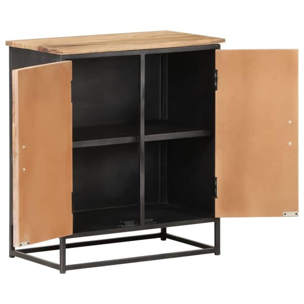 vidaXL Skänk 60x35x70 cm massivt akaciaträ