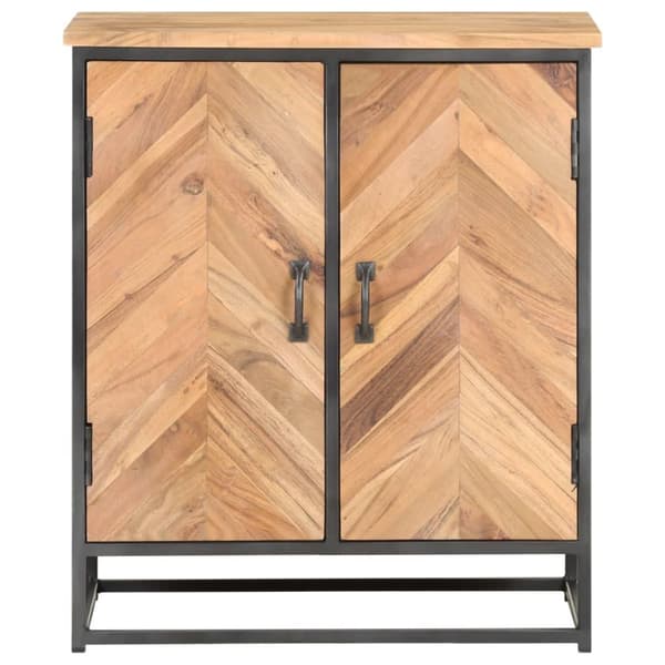 vidaXL Skänk 60x35x70 cm massivt akaciaträ