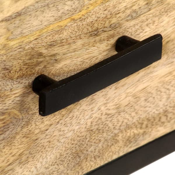 vidaXL Skänk 110x33x64 cm massivt mangoträ