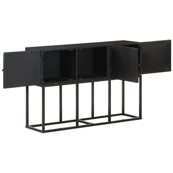 vidaXL Skänk 115x30x76 cm massivt mangoträ