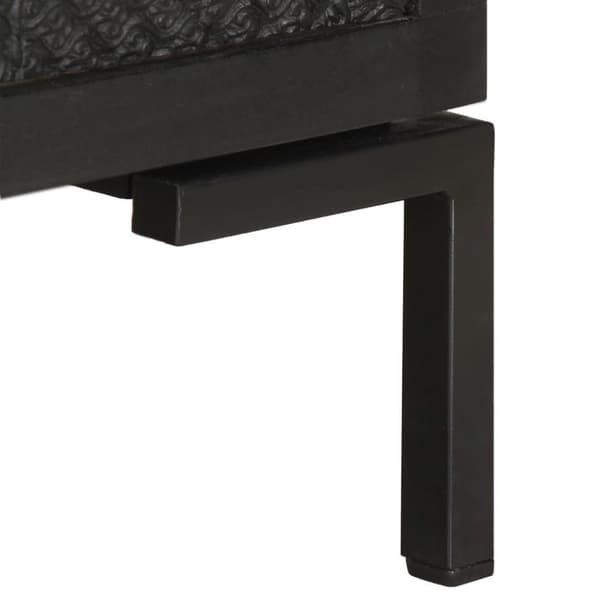 vidaXL Skänk 115x30x76 cm massivt mangoträ