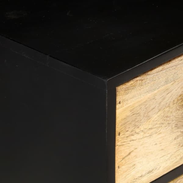 vidaXL Senkki 110x33x64 cm täysi mangopuu