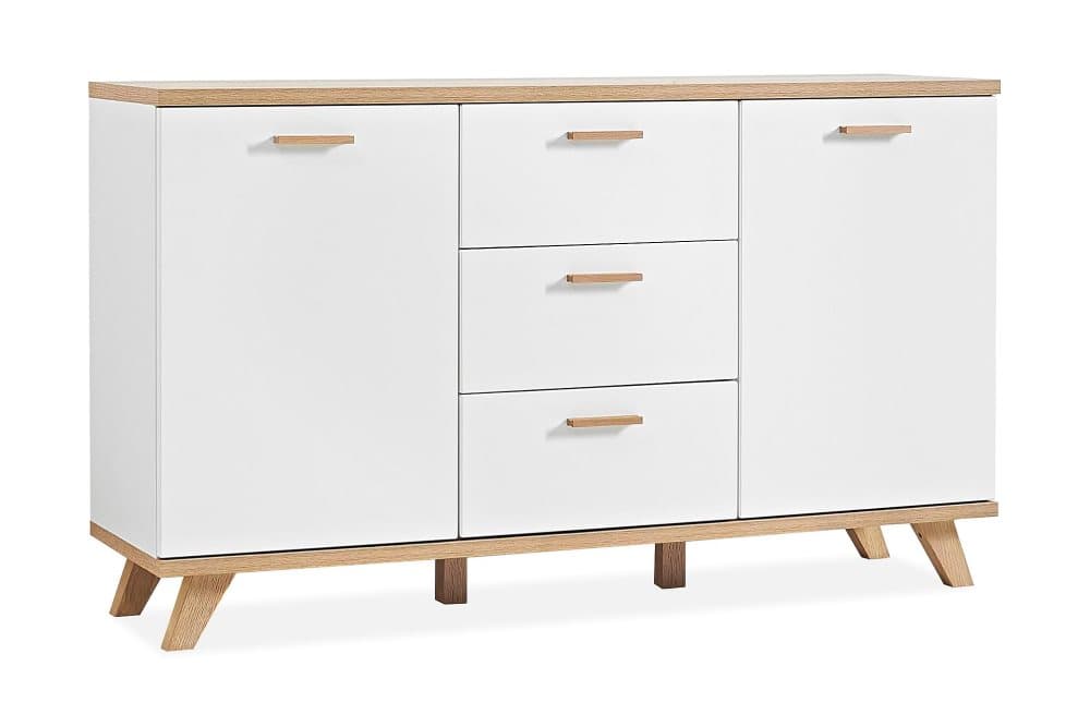 ARENDAL Sideboard 144 Vit/Ek