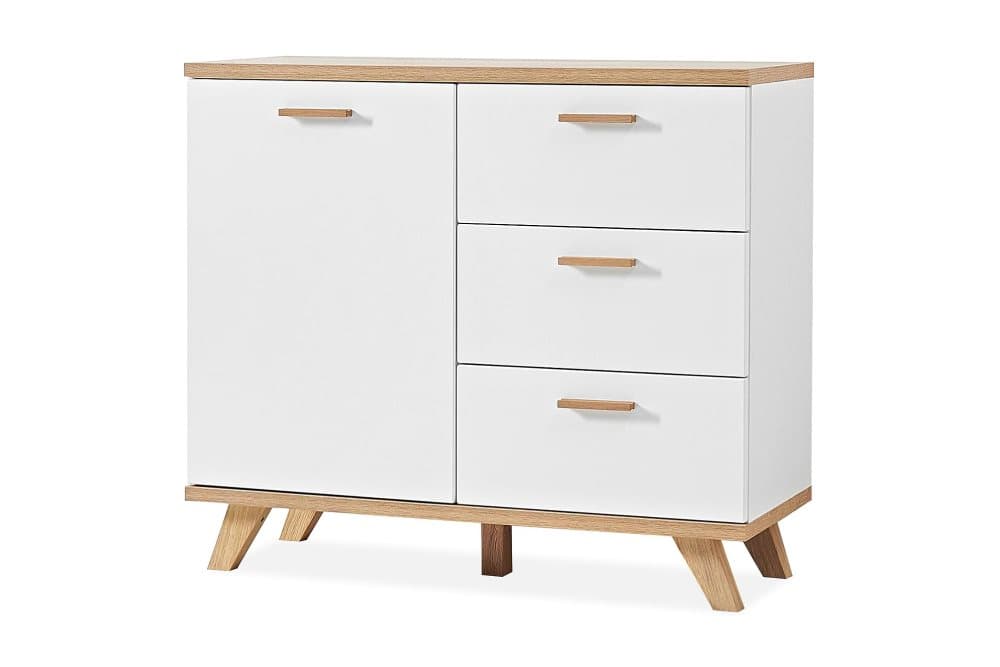 ARENDAL Sideboard 97 Vit/Ek