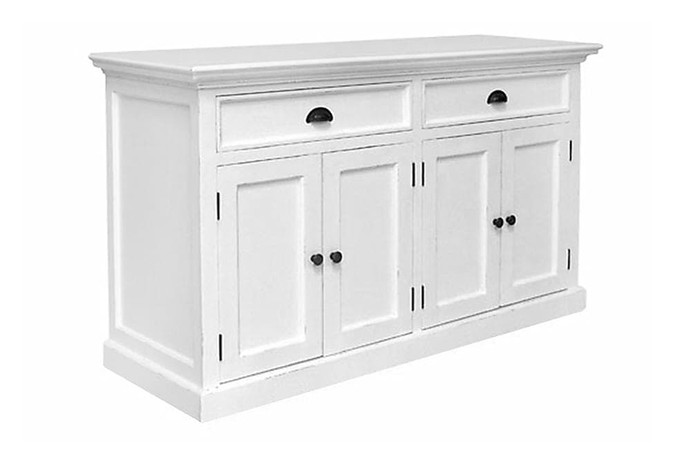 PLATI Skänk 145 Vit Mahogny