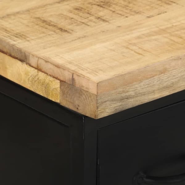 vidaXL Senkki 47x35x76 cm karkea mangopuu