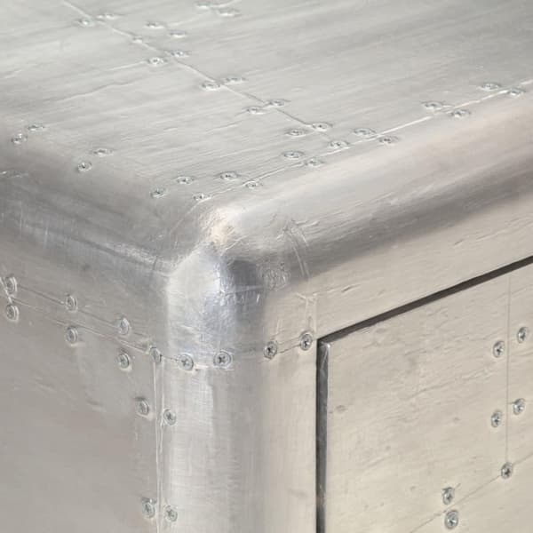 vidaXL Aviator-skænk 110x35x75 cm metal