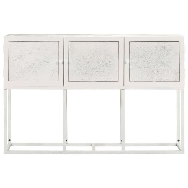 vidaXL skænk 115x30x76 cm massivt mangotræ